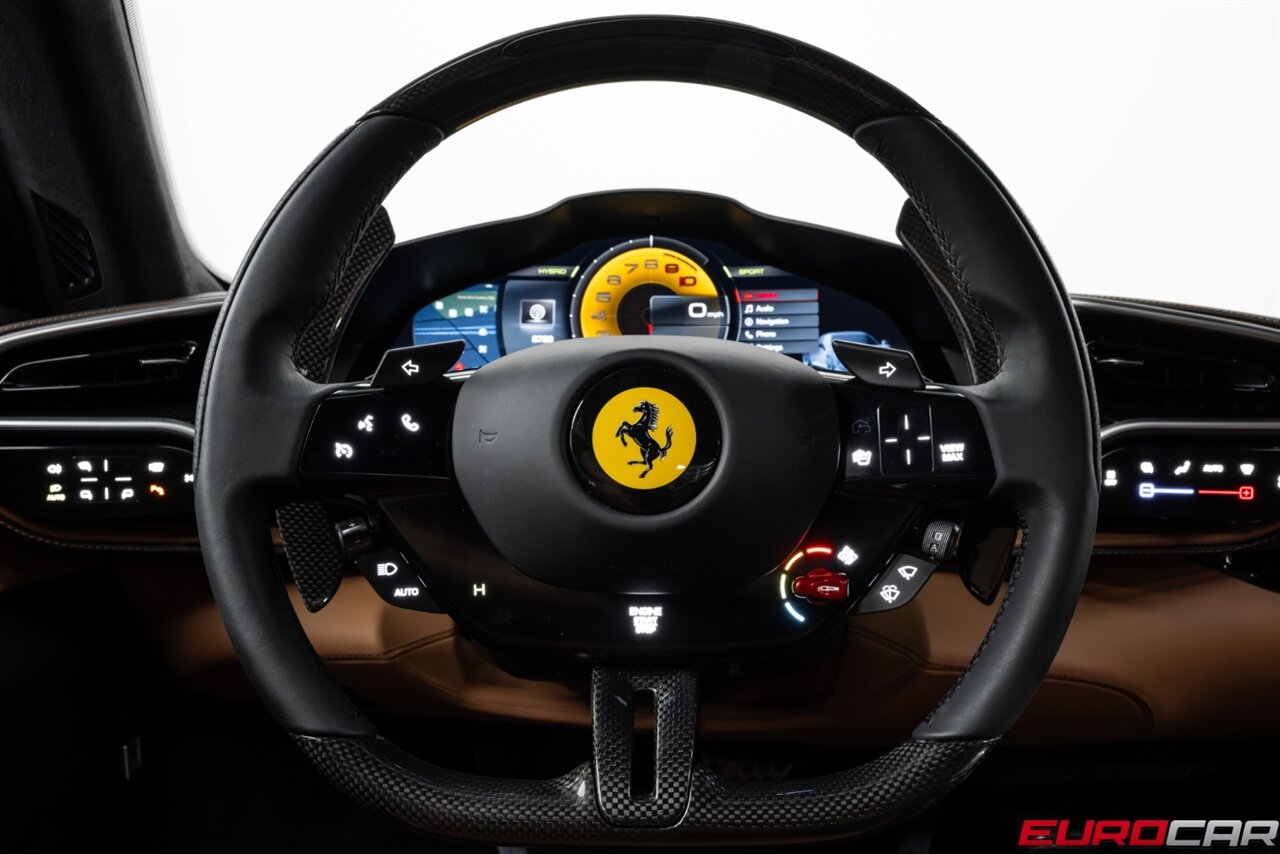 2024 Ferrari 296 GTB * SUSPENSION LIFTER * PASSENGER DISPLAY * FRONT PPF* - Photo 29 - Costa Mesa, CA 92626