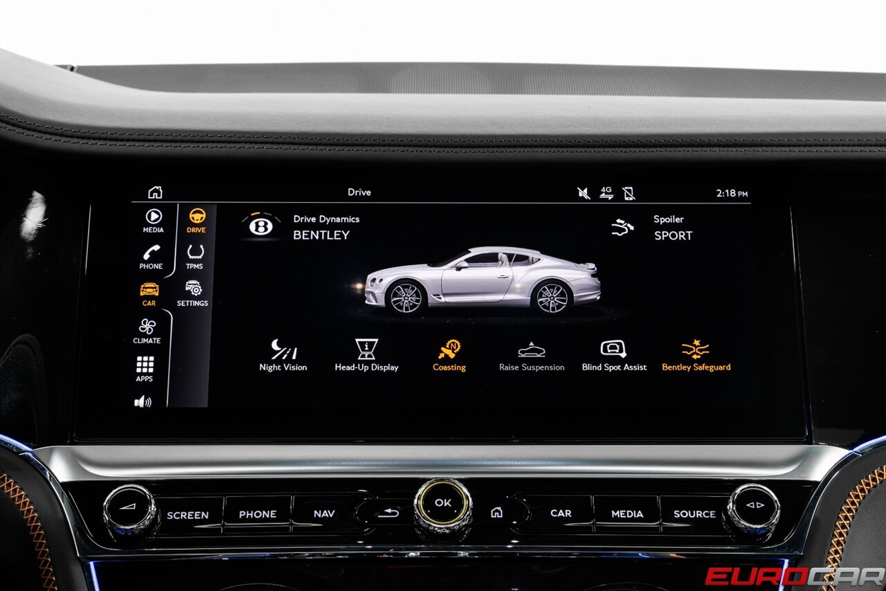 2023 Bentley Continental GT GT V8  *TOURING SPECIFICATION * FRONT SEAT COMFORT SPEC* - Photo 30 - Costa Mesa, CA 92626