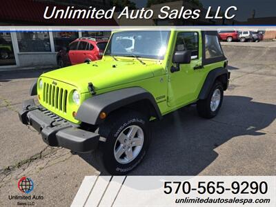 2013 Jeep Wrangler Sport  Financing Available - Photo 2 - Larksville, PA 18651