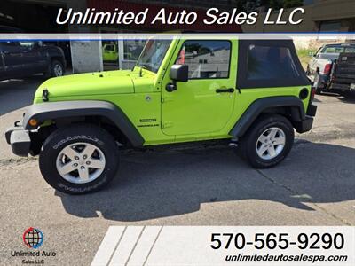 2013 Jeep Wrangler Sport  Financing Available - Photo 3 - Larksville, PA 18651