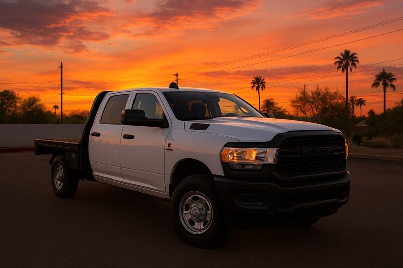2023 RAM 2500 FLATBED DIESEL TRUCK 4WD DODGE RAM 2500 DIESEL 4X4  