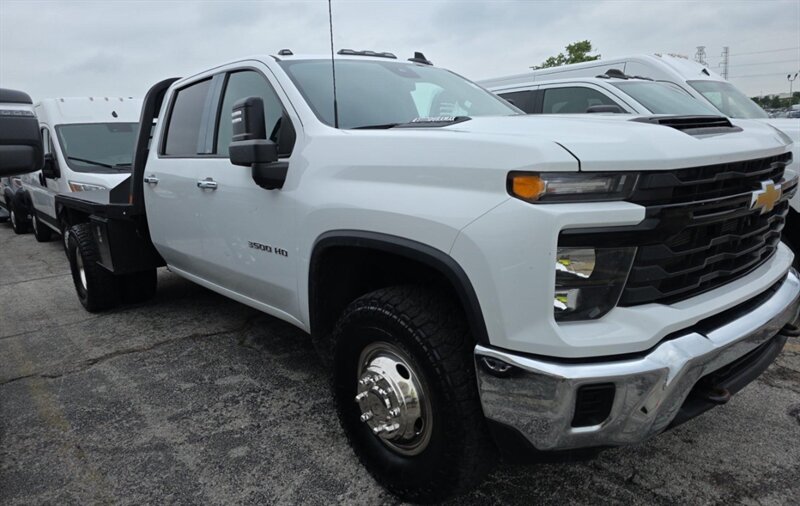 2024 Chevrolet Silverado 3500 DUALLY FLATBED DIESEL TRUCK 4WD CHEVY 3500 FLATBED  