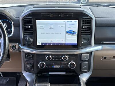 2021 Ford F-150 Lariat 4WD TRUCK 5.0L PANO ROOF FORD F150 5.0L 4X4   - Photo 24 - Scottsdale, AZ 85257