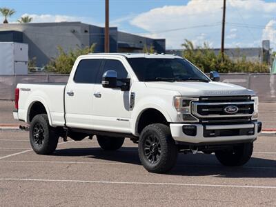 2020 Ford F-350 Super Duty Platinum TREMOR LIFTED DIESEL TRUCK 4WD Truck