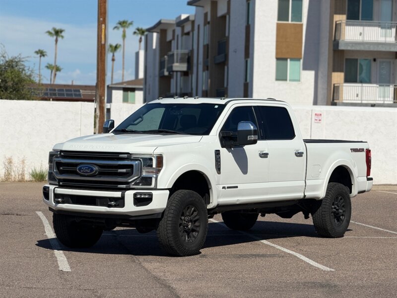 2020 Ford F-350 Super Duty Platinum TREMOR LIFTED DIESEL TRUCK 4WD - Photo 7 - Scottsdale, AZ 85257