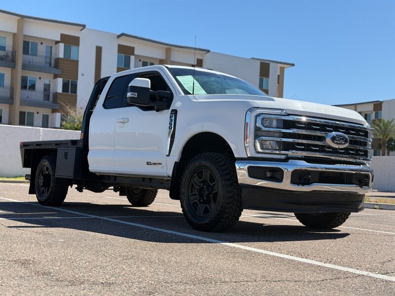 2023 Ford F-350 Super Duty Lariat FLAT BED DIESEL TRUCK 4WD F350   - Photo 1 - Scottsdale, AZ 85257