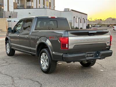 2018 Ford F-150 Platinum LONG BED 4WD TRUCK TWIN PANEL ROOF F150   - Photo 7 - Scottsdale, AZ 85257