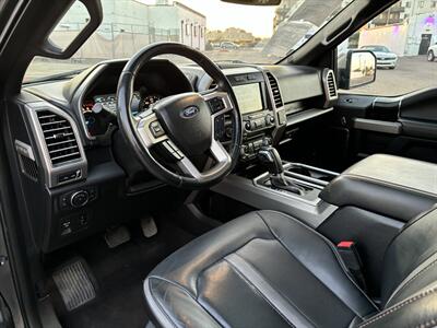 2018 Ford F-150 Platinum LONG BED 4WD TRUCK TWIN PANEL ROOF F150   - Photo 14 - Scottsdale, AZ 85257