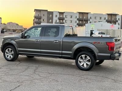 2018 Ford F-150 Platinum LONG BED 4WD TRUCK TWIN PANEL ROOF F150   - Photo 8 - Scottsdale, AZ 85257