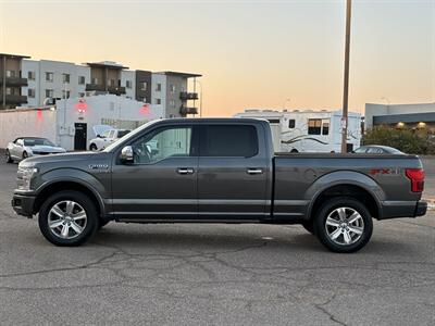 2018 Ford F-150 Platinum LONG BED 4WD TRUCK TWIN PANEL ROOF F150   - Photo 9 - Scottsdale, AZ 85257