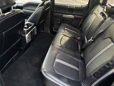 2018 Ford F-150 Platinum LONG BED 4WD TRUCK TWIN PANEL ROOF F150   - Photo 40 - Scottsdale, AZ 85257