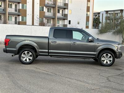 2018 Ford F-150 Platinum LONG BED 4WD TRUCK TWIN PANEL ROOF F150   - Photo 3 - Scottsdale, AZ 85257