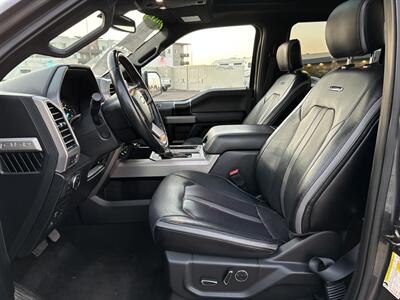 2018 Ford F-150 Platinum LONG BED 4WD TRUCK TWIN PANEL ROOF F150   - Photo 16 - Scottsdale, AZ 85257