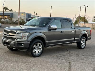 2018 Ford F-150 Platinum LONG BED 4WD TRUCK TWIN PANEL ROOF F150   - Photo 10 - Scottsdale, AZ 85257