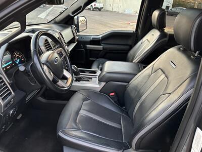 2018 Ford F-150 Platinum LONG BED 4WD TRUCK TWIN PANEL ROOF F150   - Photo 15 - Scottsdale, AZ 85257