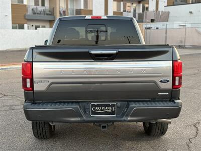 2018 Ford F-150 Platinum LONG BED 4WD TRUCK TWIN PANEL ROOF F150   - Photo 5 - Scottsdale, AZ 85257