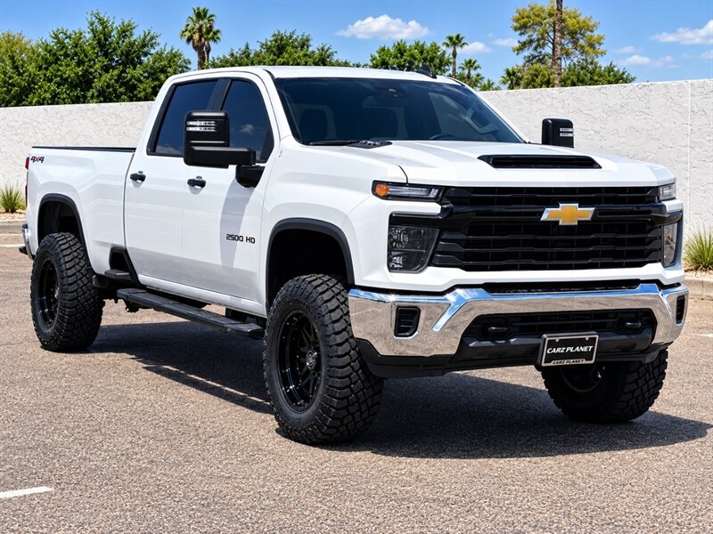 2024 Chevrolet Silverado 2500 LIFTED LONG BED DIESEL TRUCK 4WD 3