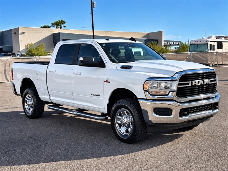White 2021 RAM 2500 Pickup Truck Four-Wheel Drive 6-Speed Automatic
