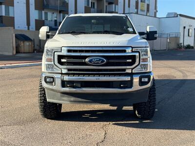 2022 Ford F-350 Super Duty Lariat LIFTED DIESEL TRUCK 4WD 37 " TIRE   - Photo 3 - Scottsdale, AZ 85257