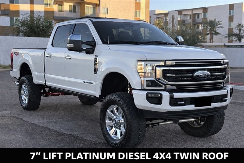 2022 Ford F-250 Super Duty Platinum LIFTED DIESEL TRUCK 7 " LIFT   - Photo 1 - Scottsdale, AZ 85257