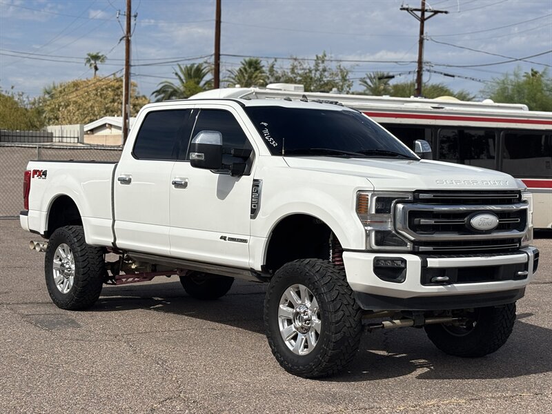 2022 Ford F-250 Super Duty Platinum LIFTED DIESEL TRUCK 7