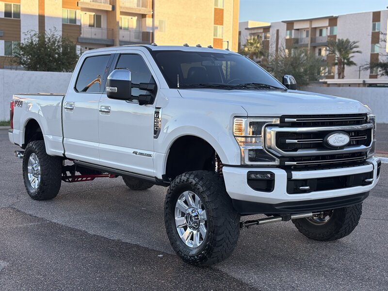 2022 Ford F-250 Super Duty Platinum LIFTED DIESEL TRUCK 7