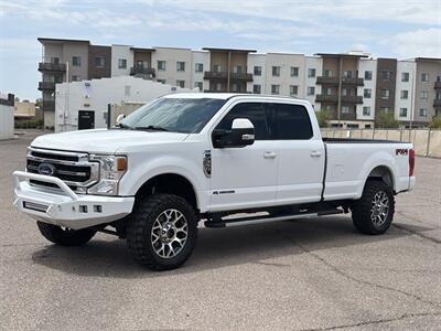 2021 Ford F-350 Super Duty Lariat LIFTED LONG BED DIESEL TRUCK 4WD   - Photo 9 - Scottsdale, AZ 85257