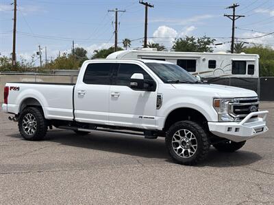 2021 Ford F-350 Super Duty Lariat LIFTED LONG BED DIESEL TRUCK 4WD   - Photo 2 - Scottsdale, AZ 85257