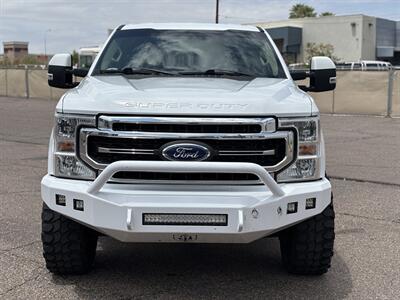 2021 Ford F-350 Super Duty Lariat LIFTED LONG BED DIESEL TRUCK 4WD   - Photo 10 - Scottsdale, AZ 85257