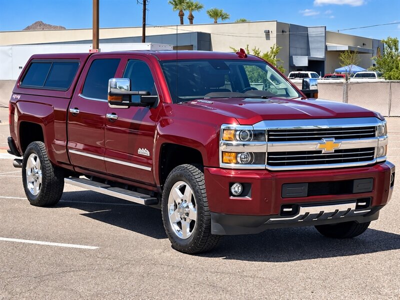 Red (Burgundy) 2015 Chevrolet Silverado 2500HD Pickup Truck Four-Wheel Drive 6-Speed Automatic