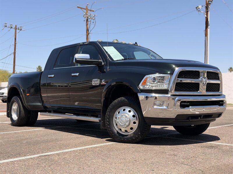 2018 RAM 3500 Laramie Longhorn AISIN MEGA CAB DUALLY DIESEL 4WD   - Photo 1 - Scottsdale, AZ 85257