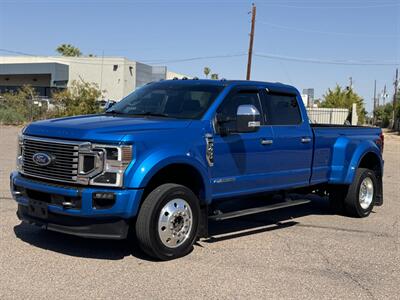 2020 Ford F-450 Super Duty Platinum DUALLY DIESEL TRUCK 4WD FORD F450 DIESEL Truck