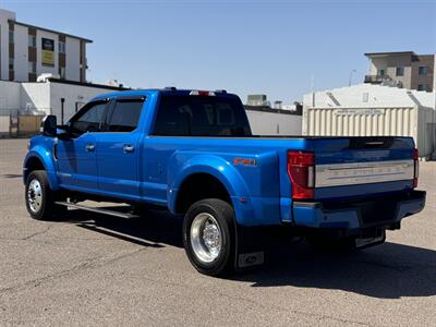 2020 Ford F-450 Super Duty Platinum DUALLY DIESEL TRUCK 4WD FORD F450 DIESEL   - Photo 3 - Scottsdale, AZ 85257