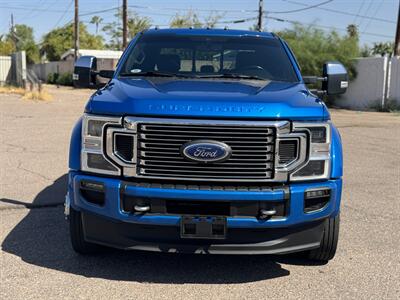 2020 Ford F-450 Super Duty Platinum DUALLY DIESEL TRUCK 4WD FORD F450 DIESEL   - Photo 8 - Scottsdale, AZ 85257