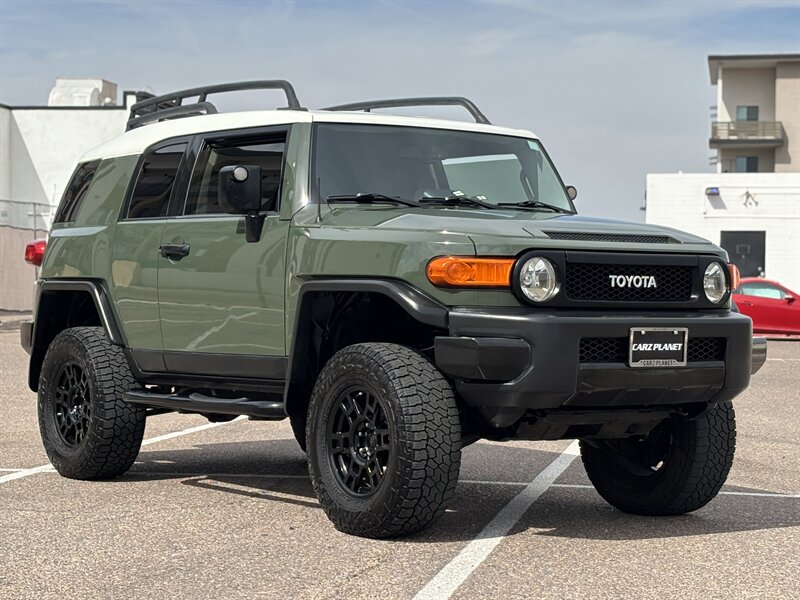 Army Green 2013 Toyota FJ Cruiser 4WD SUV / Crossover Four-Wheel Drive Automatic