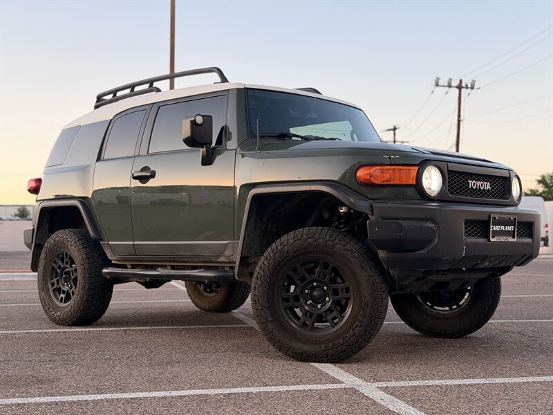 Army Green 2013 Toyota FJ Cruiser 4WD SUV / Crossover Four-Wheel Drive Automatic