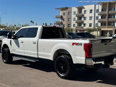 2021 Ford F-350 Super Duty LIFTED LARIAT LONG BED DIESEL TRUCK 4WD   - Photo 4 - Scottsdale, AZ 85257