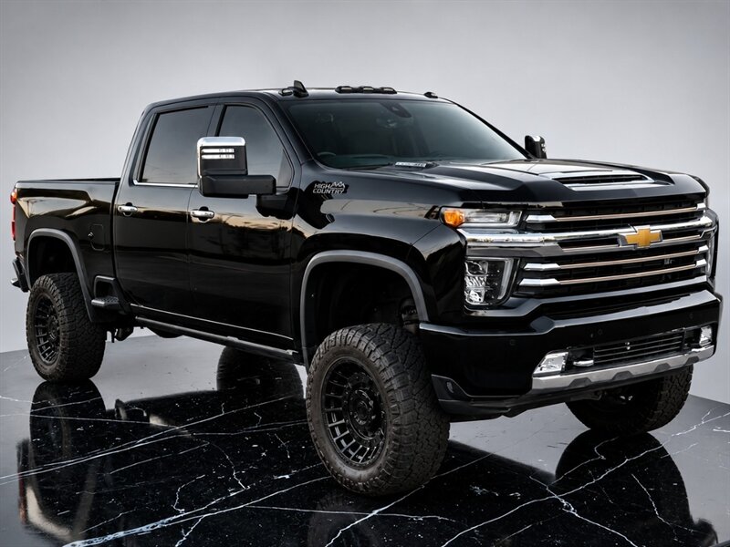 Black 2020 Chevrolet Silverado 2500HD Pickup Truck Four-Wheel Drive Automatic