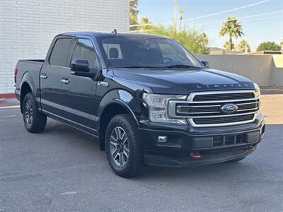 2018 Ford F-150 Limited 4WD TRUCK PANO ROOF LOADED FORD F150 4X4   - Photo 1 - Scottsdale, AZ 85257