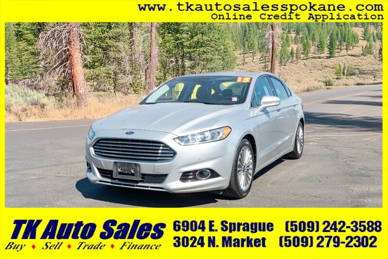 2013 Ford Fusion Hybrid Titanium - Photo 1 - Spokane, WA 99212