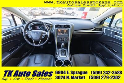 2013 Ford Fusion Hybrid Titanium   - Photo 10 - Spokane, WA 99212