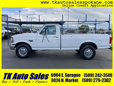 1996 Ford F250 Regular Cab XLT   - Photo 2 - Spokane, WA 99212