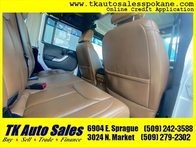 2014 Jeep Wrangler Unlimited Sahara   - Photo 12 - Spokane, WA 99212
