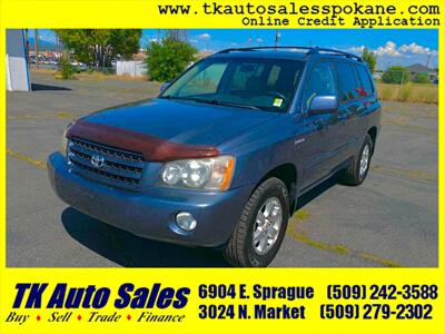 2003 Toyota Highlander Limited   - Photo 1 - Spokane, WA 99212