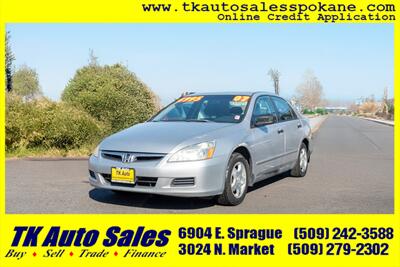 2007 Honda Accord Value Package - Photo 1 - Spokane, WA 99212