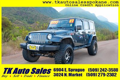 2007 Jeep Wrangler Unlimited Sahara   - Photo 1 - Spokane, WA 99212