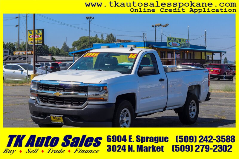 2016 Chevrolet Silverado 1500 Work Truck   - Photo 1 - Spokane, WA 99212