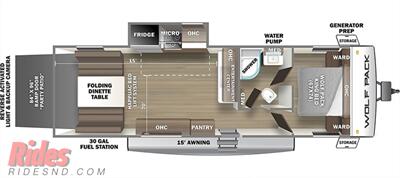 2021 Forest River Cherokee WOLF PACK 23 15   - Photo 21 - Bismarck, ND 58503