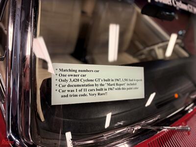 1967 Mercury Comet Cyclone GT   - Photo 3 - Bismarck, ND 58503