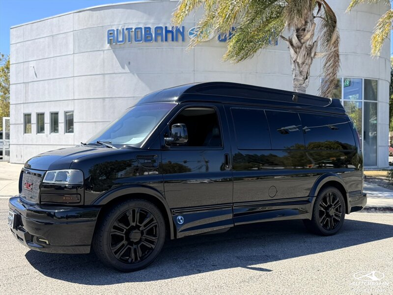 Onyx Black 2017 GMC Savana Cargo Van Rear-Wheel Drive Automatic